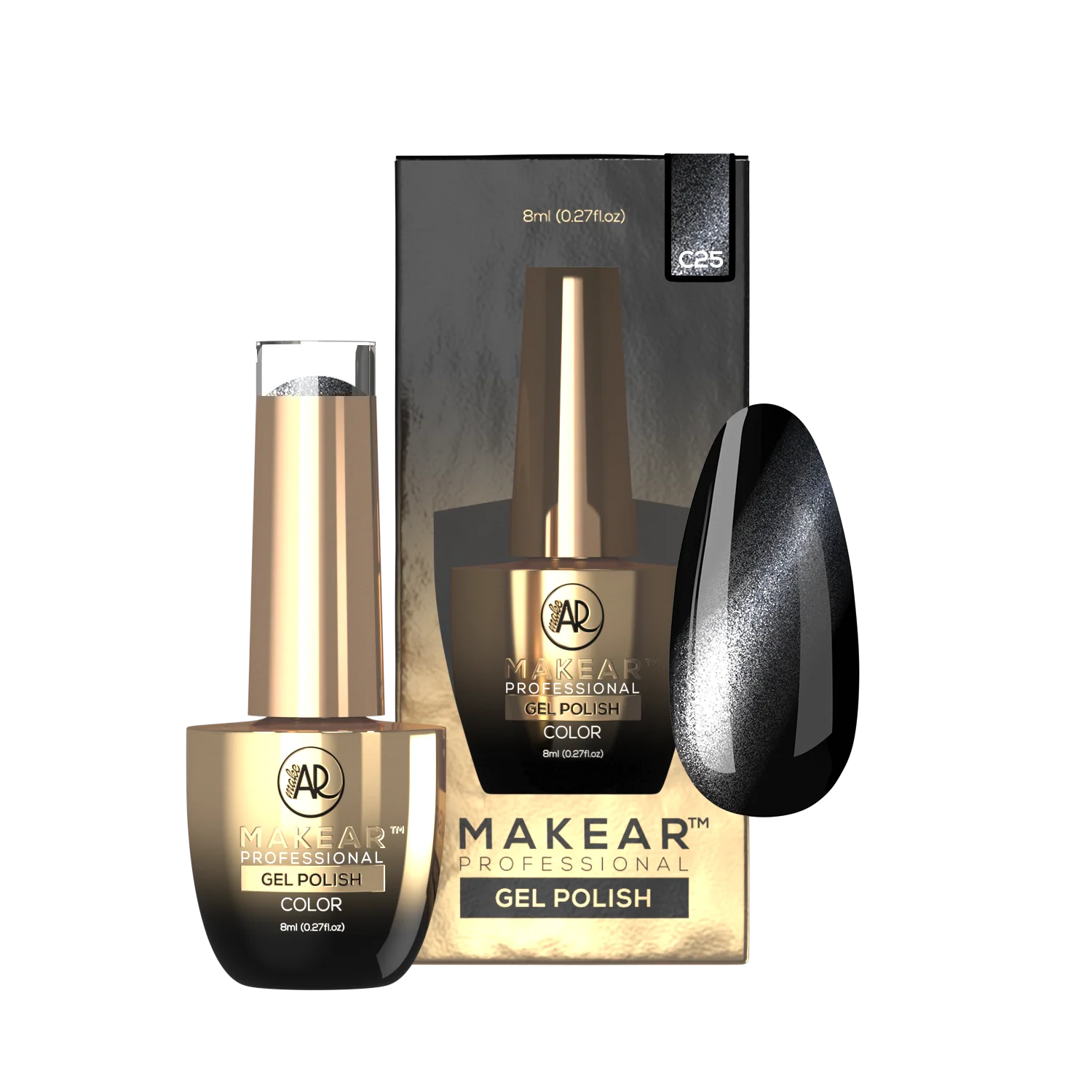 Makear Gel Polish C25, 8ml - Image 2