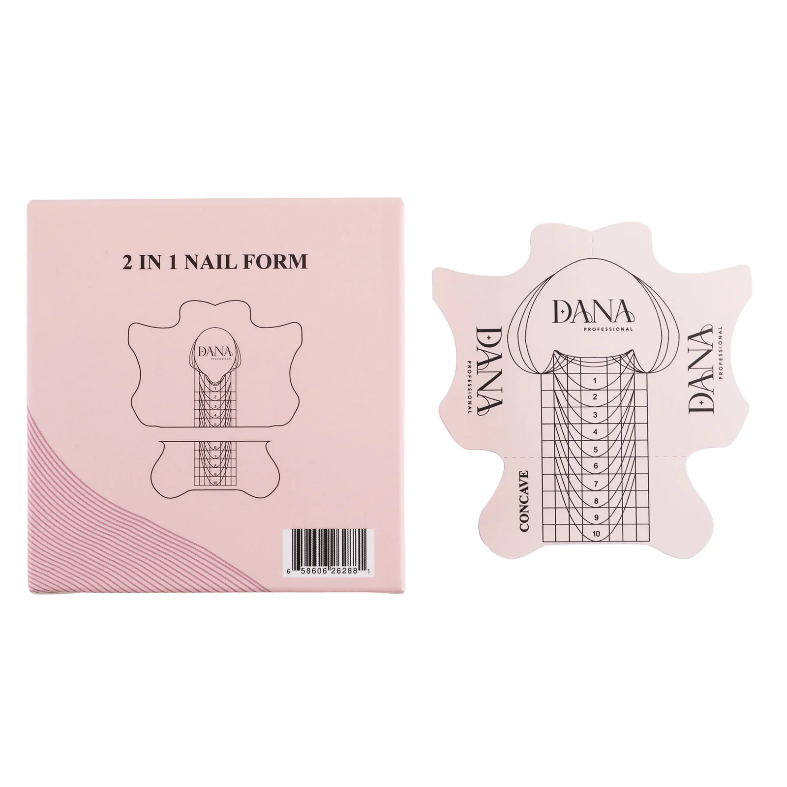Dana Professional Nail Form – Concave Nail Bed 100pcs - Image 2