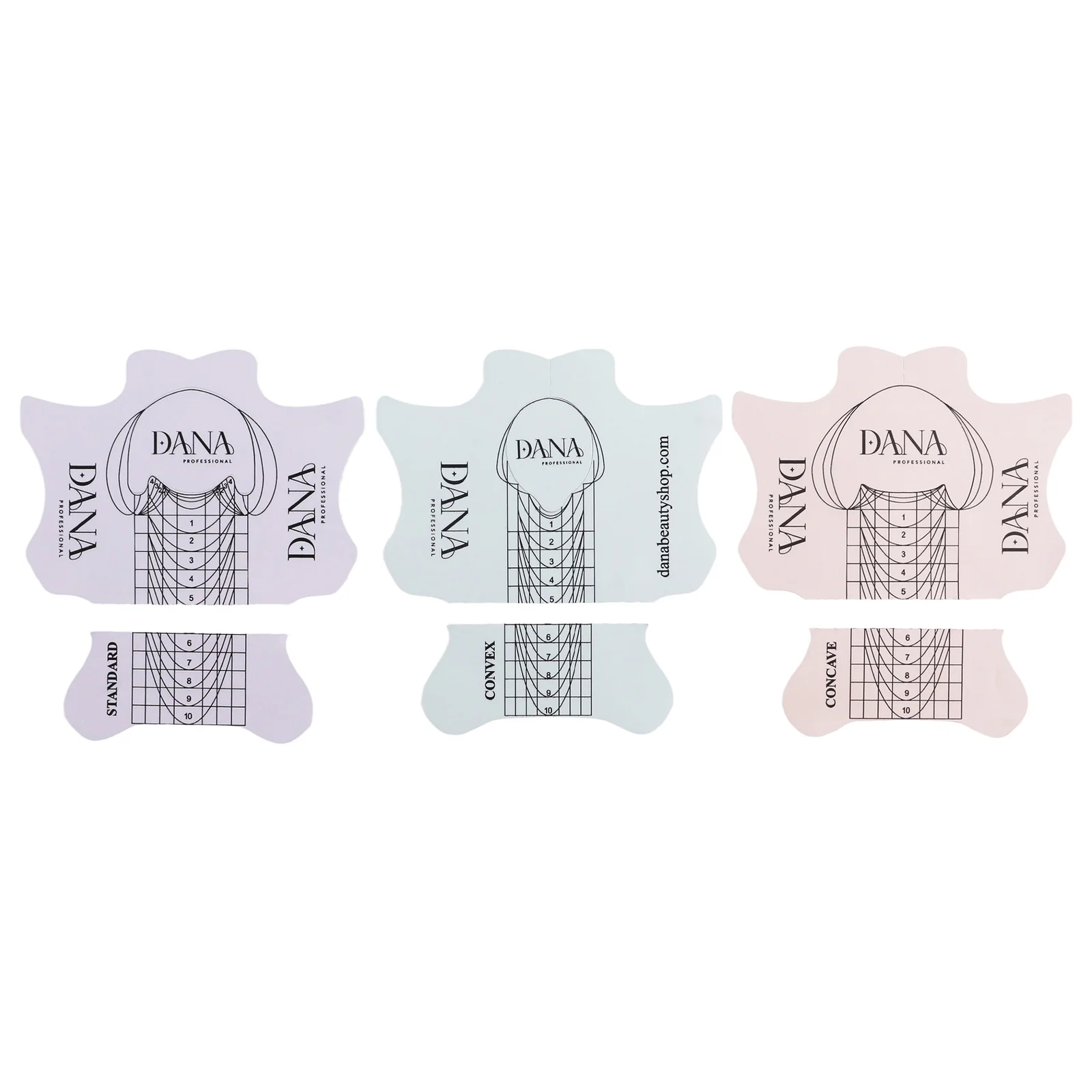 Dana Professional Nail Form – Standard Nail Bed 100pcs - Image 5