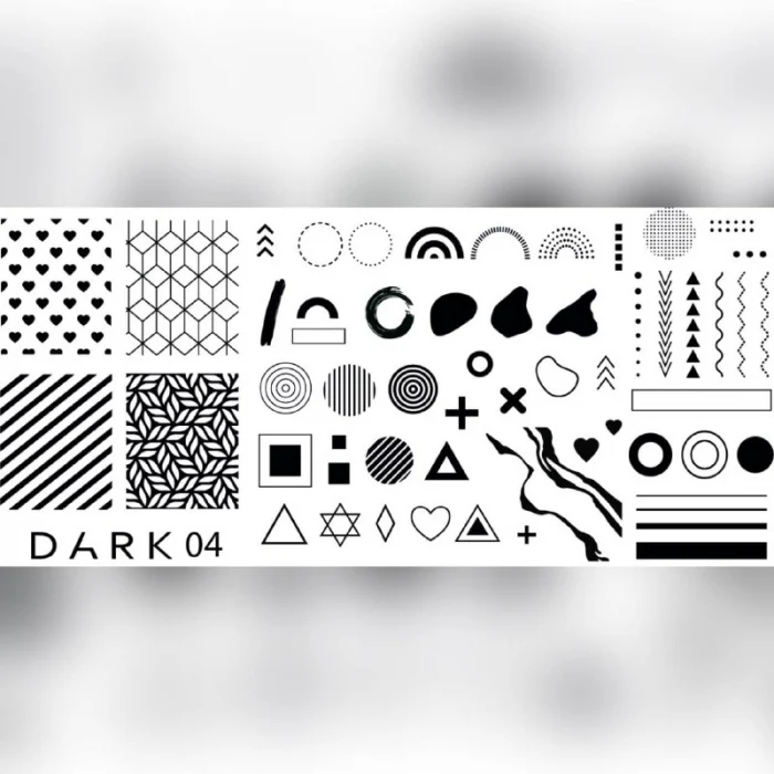 DARK Stamping Plate 04