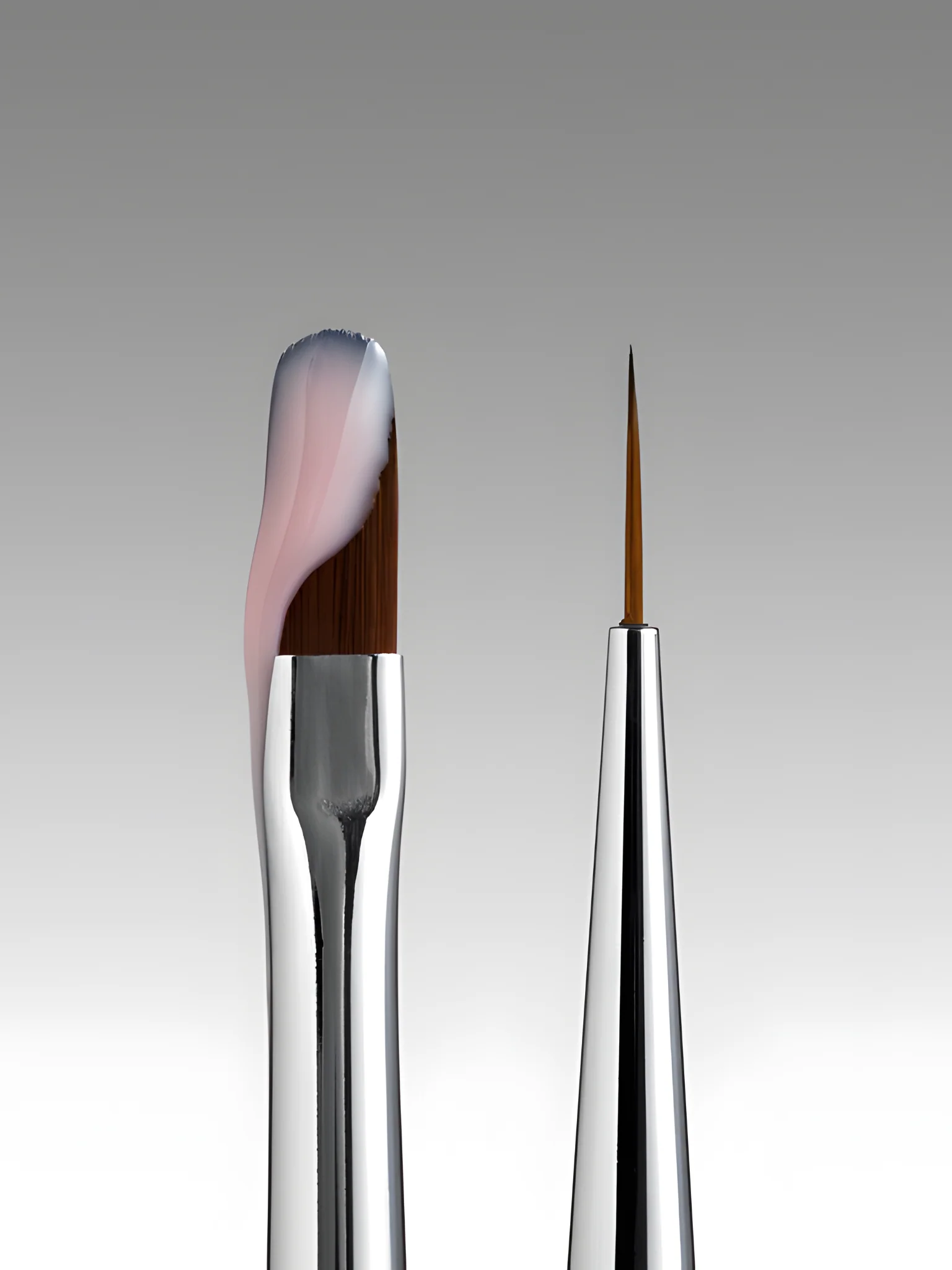 DARK Double-sided Brush, (liner 10mm + gel 12mm) - Image 2