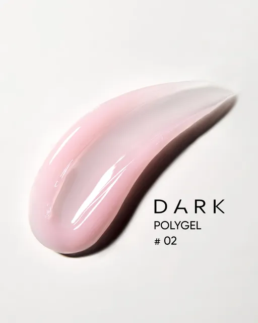 DARK Poly Gel 02 (tube), 30g - Image 2