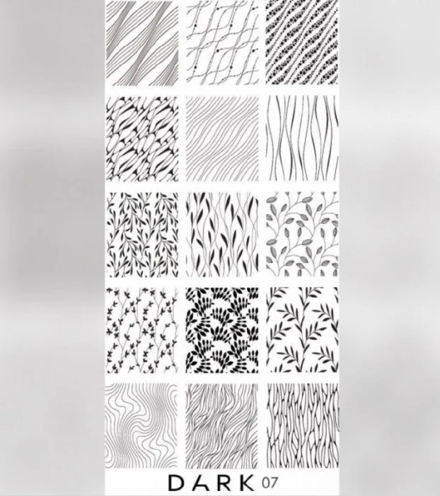 DARK Stamping Plate 07