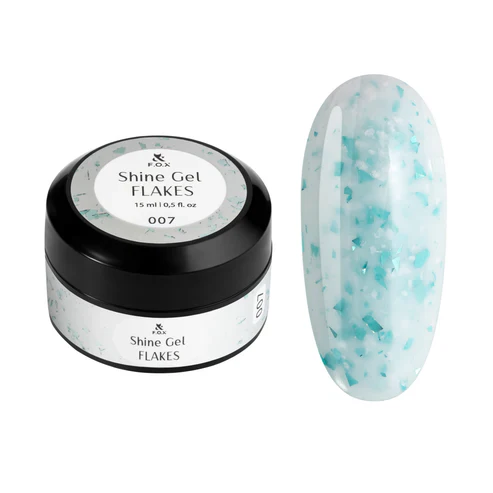 FOX Shine Gel Flakes 007, 15ml