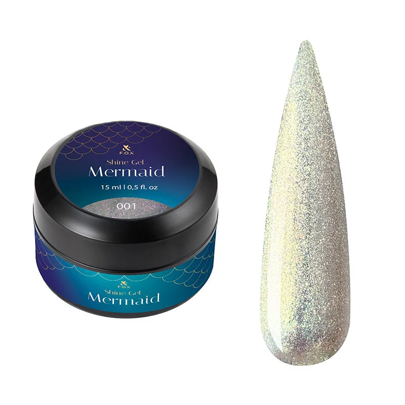 FOX Shine Gel Mermaid 001, 15ml