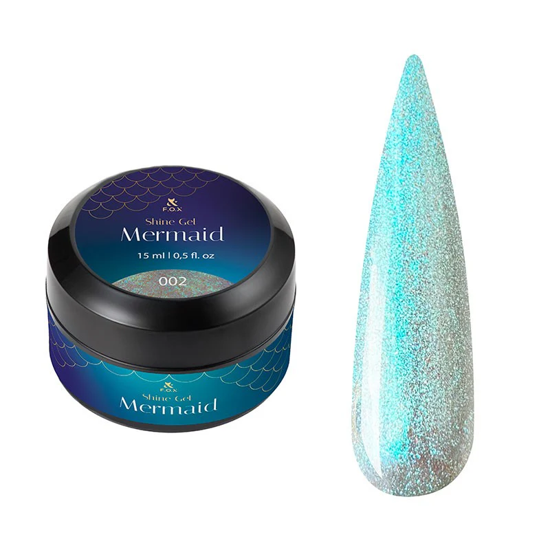 FOX Shine Gel Mermaid 002, 15ml