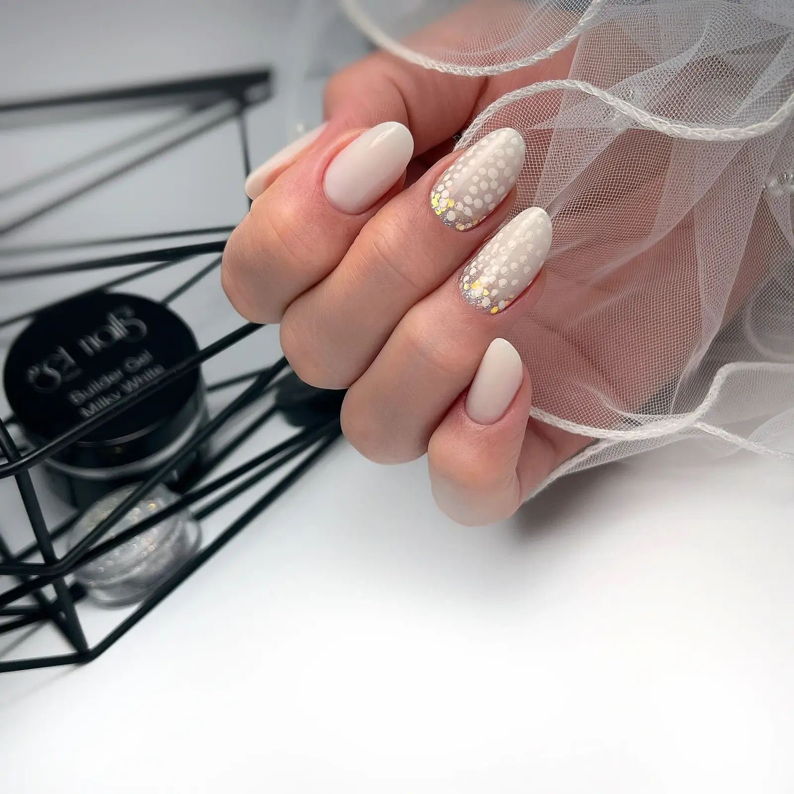 Get Nails, Builder Gel Milky White 50g GN - Image 9
