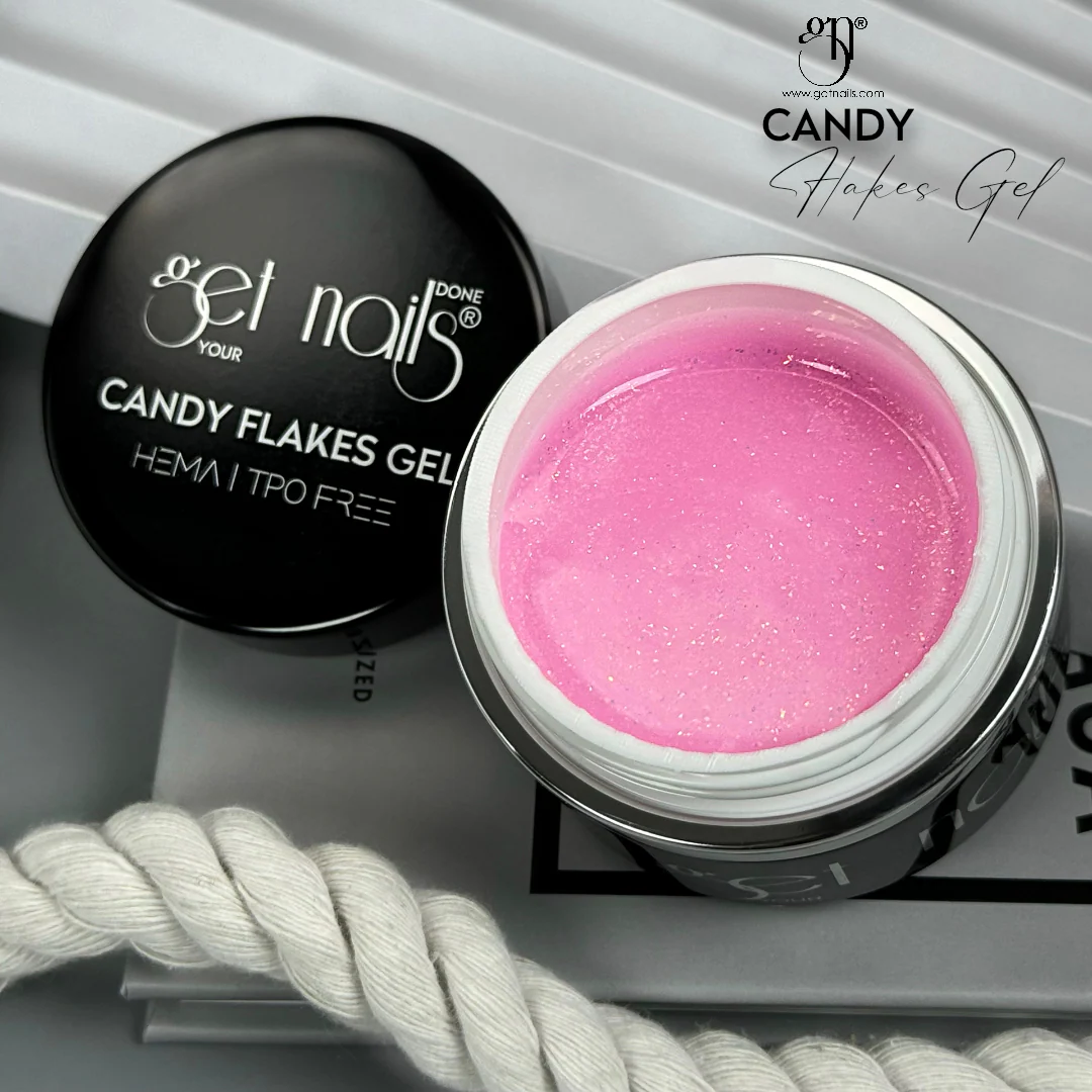 Get Nails Candy Flakes Gel 50g