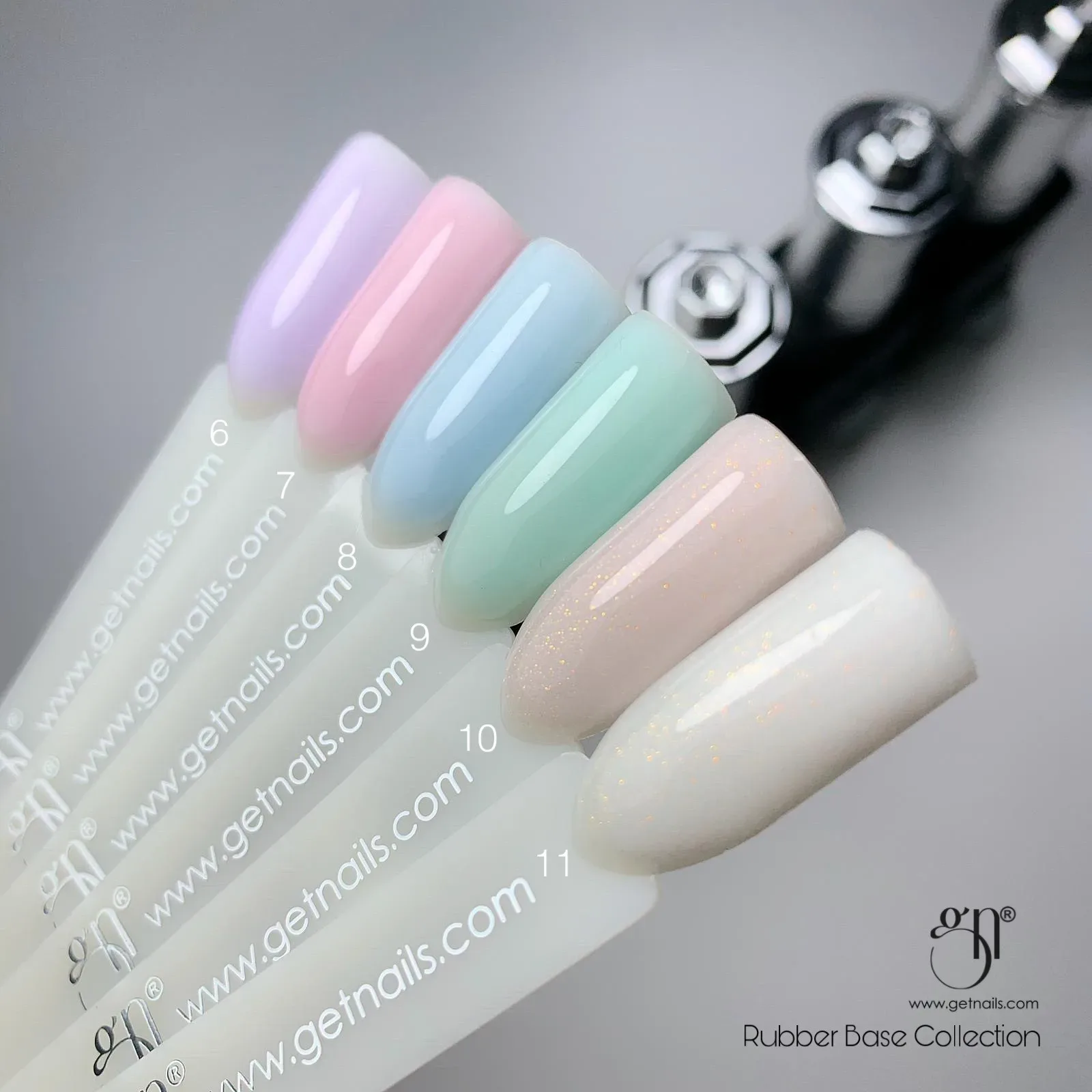 Get Nails, GetLac Rubber Base 7 15g GN - Image 3