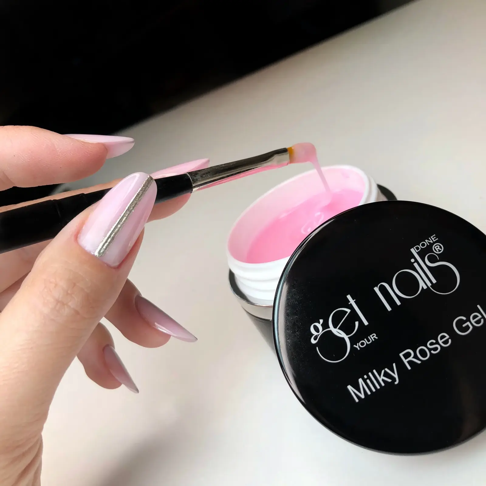 Get Nails, Milky Rose Gel 50g GN - Image 15