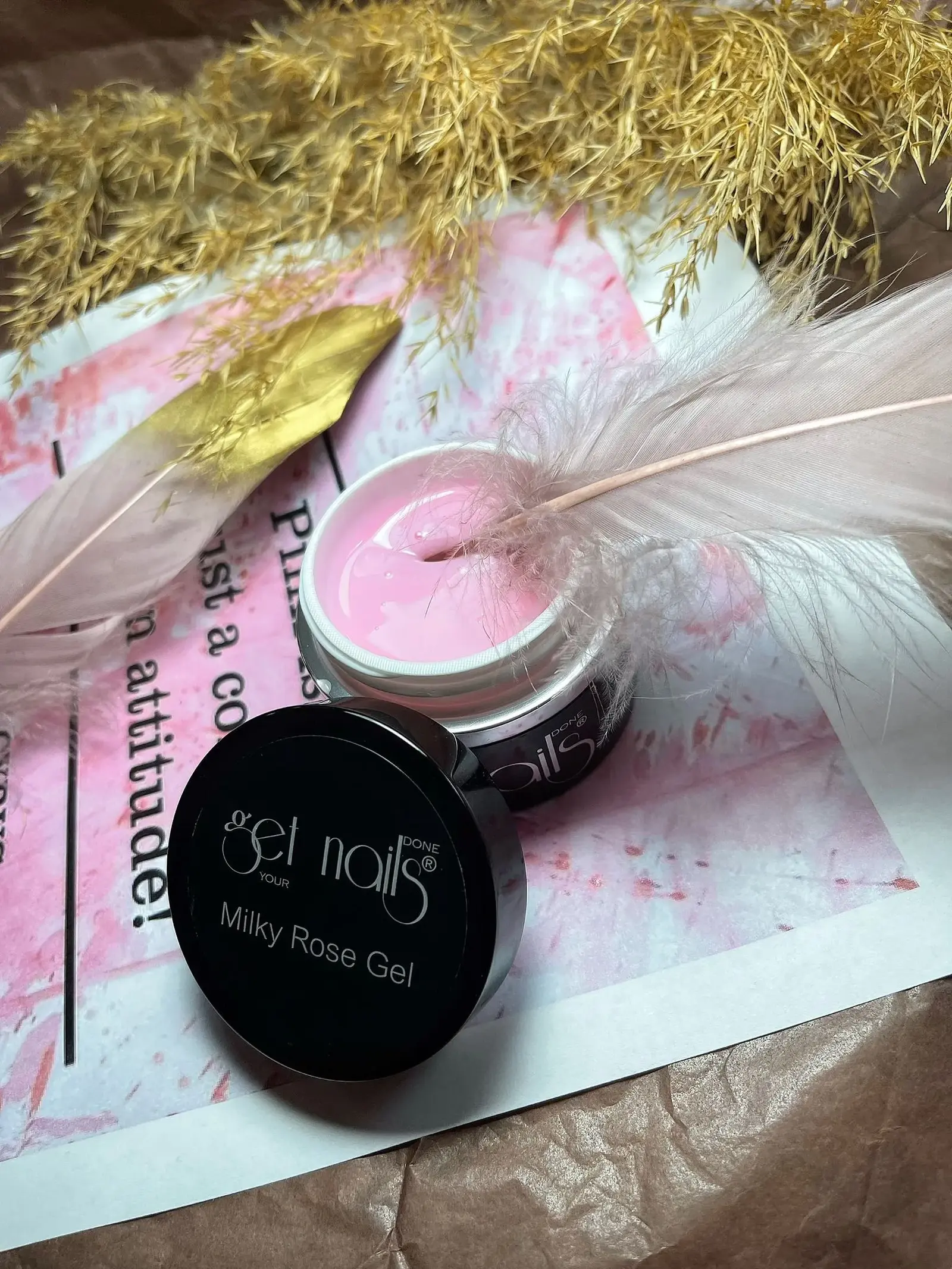 Get Nails, Milky Rose Gel 50g GN - Image 2