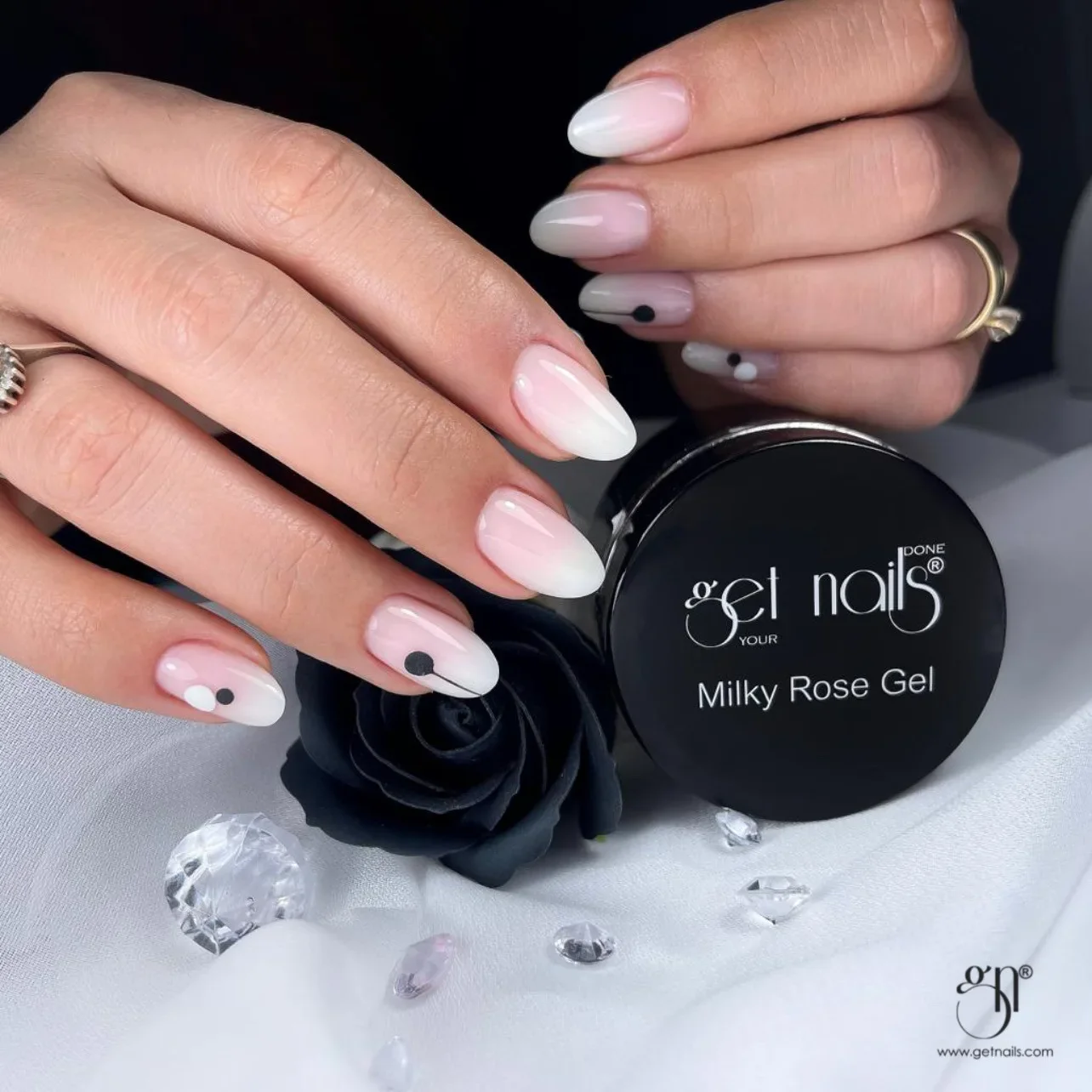 Get Nails, Milky White Gel 50g GN - Image 10