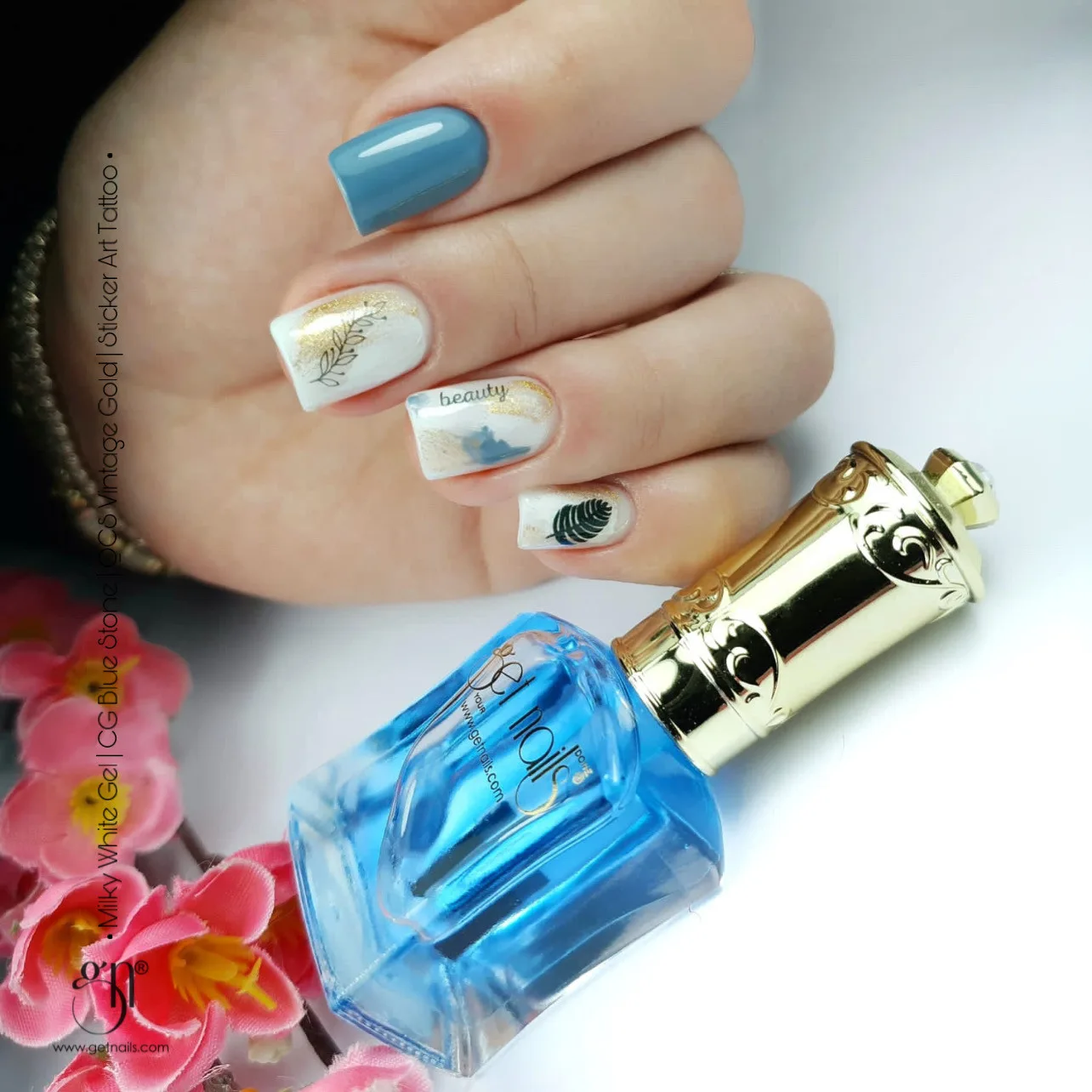 Get Nails, Milky White Gel 50g GN - Image 13