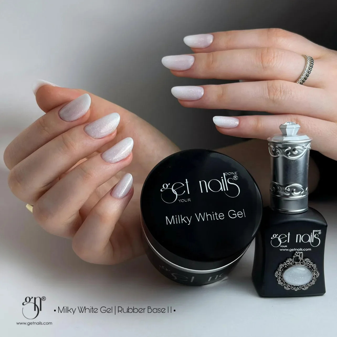 Get Nails, Milky White Gel 50g GN - Image 14