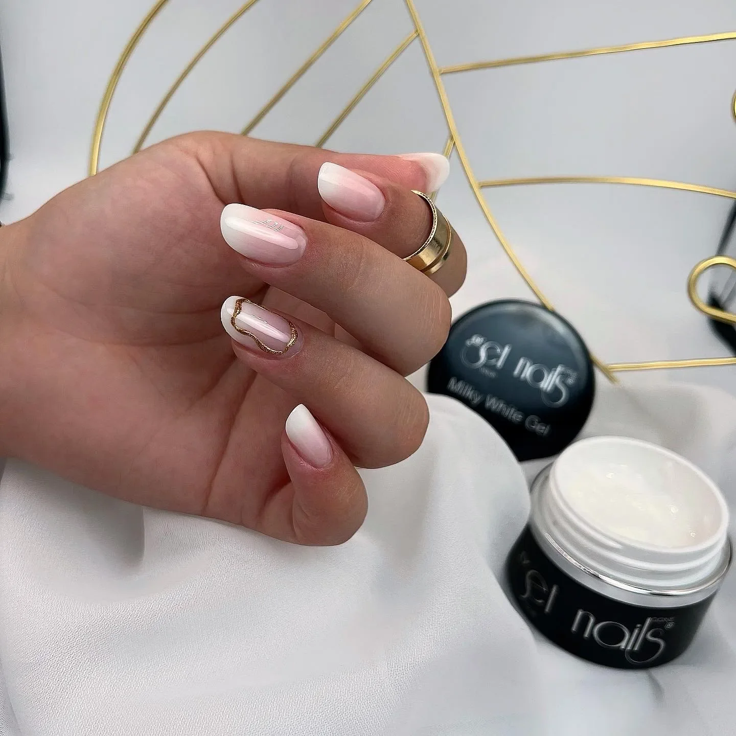 Get Nails, Milky White Gel 50g GN - Image 3