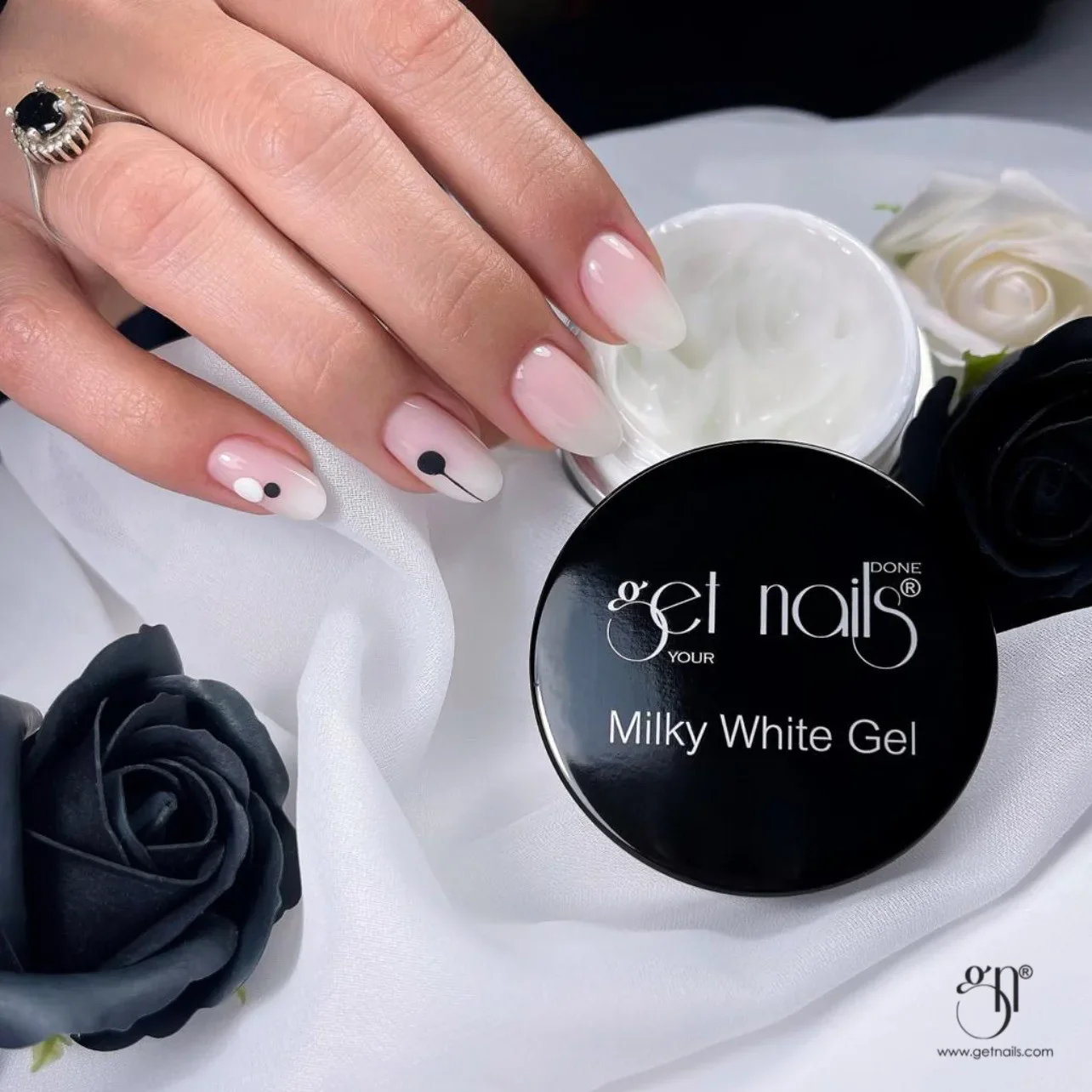 Get Nails, Milky White Gel 50g GN - Image 5