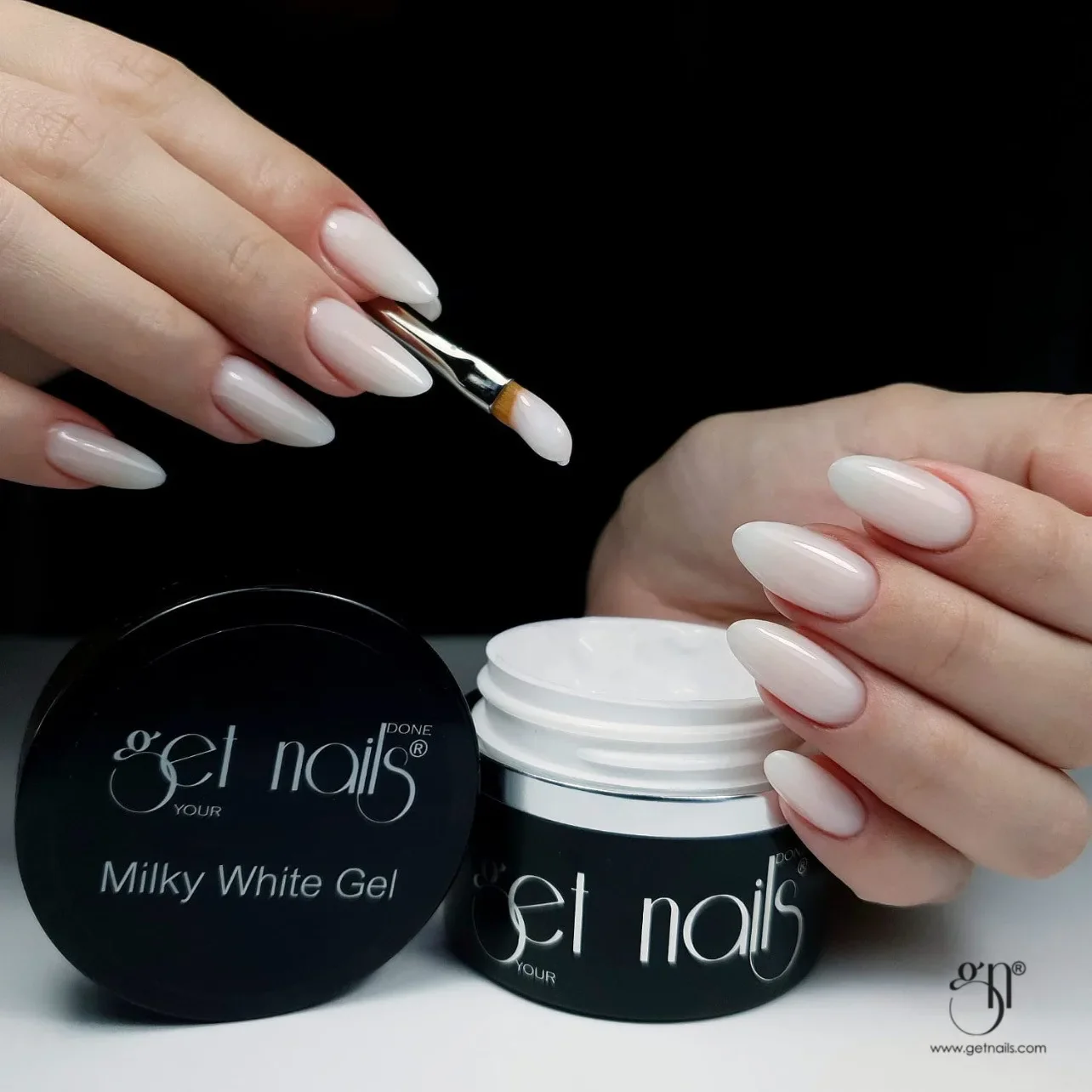 Get Nails, Milky White Gel 50g GN - Image 6