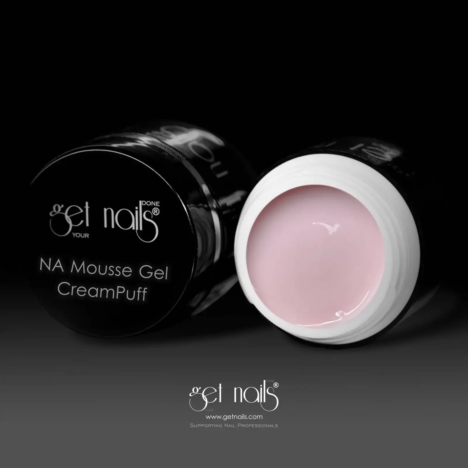 Get Nails, NA Mousse Gel CreamPuff 50g GN Hema Free