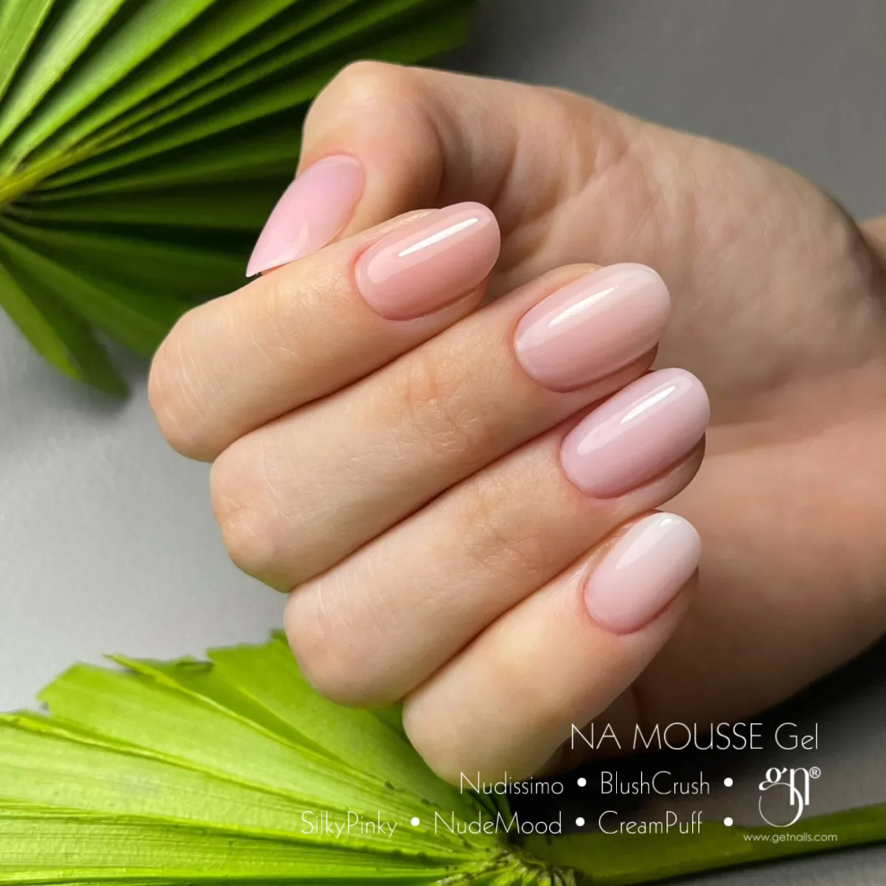 Get Nails, NA Mousse Gel CreamPuff 50g GN Hema Free - Image 5