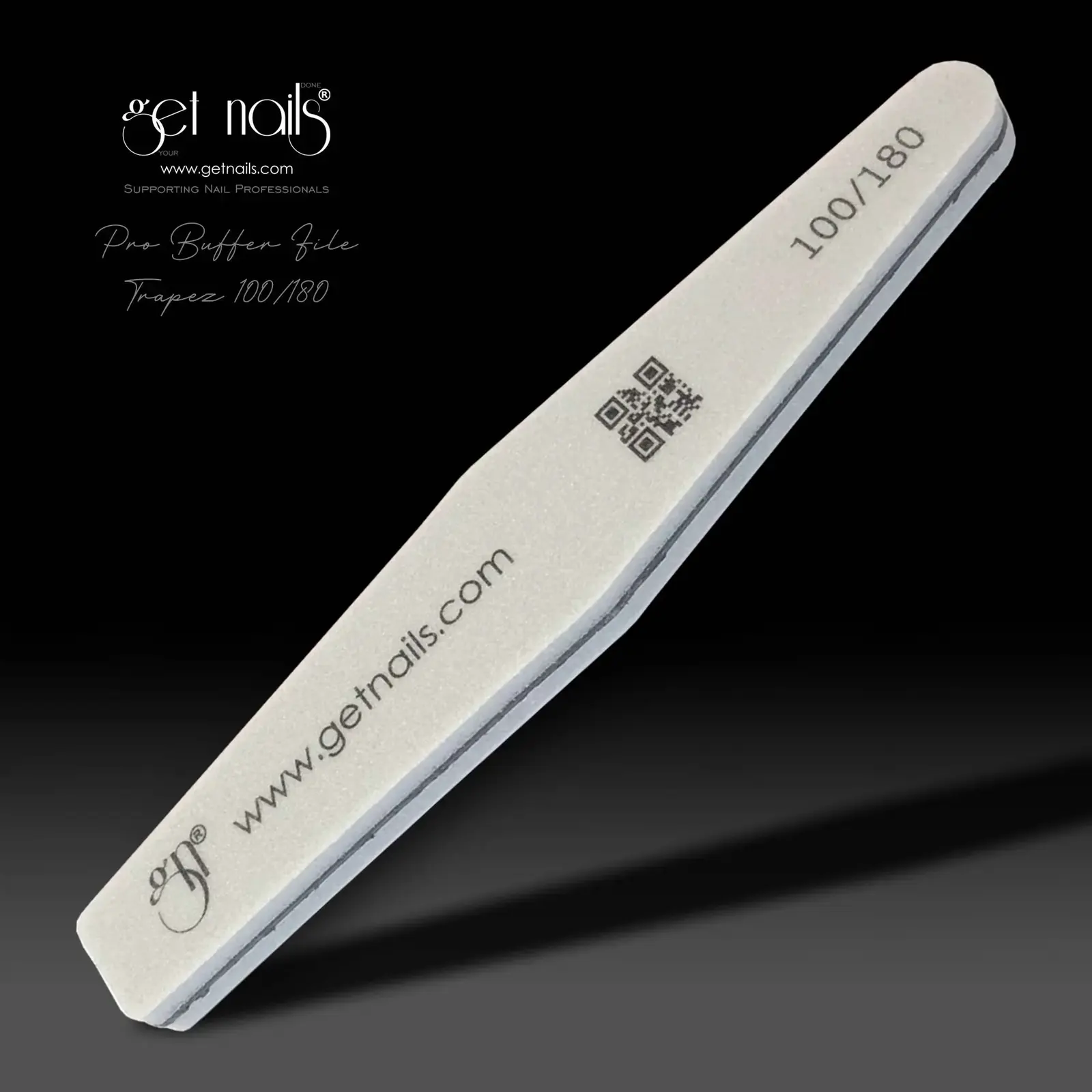Get Nails, Pro Buffer File Trapez 100/180 GN