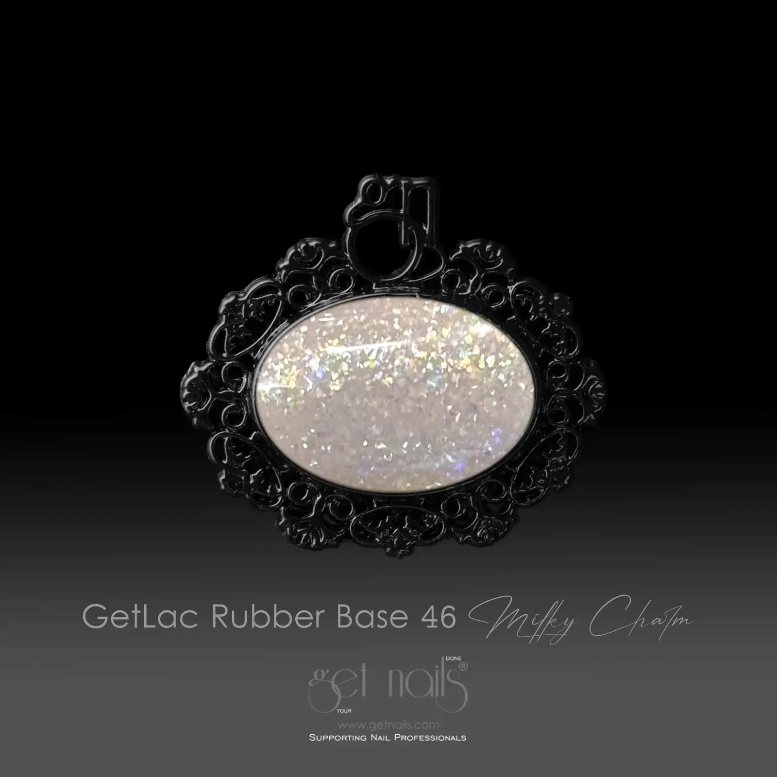 Get Nails, Rubber Base 46 Milky Charm 15g GN