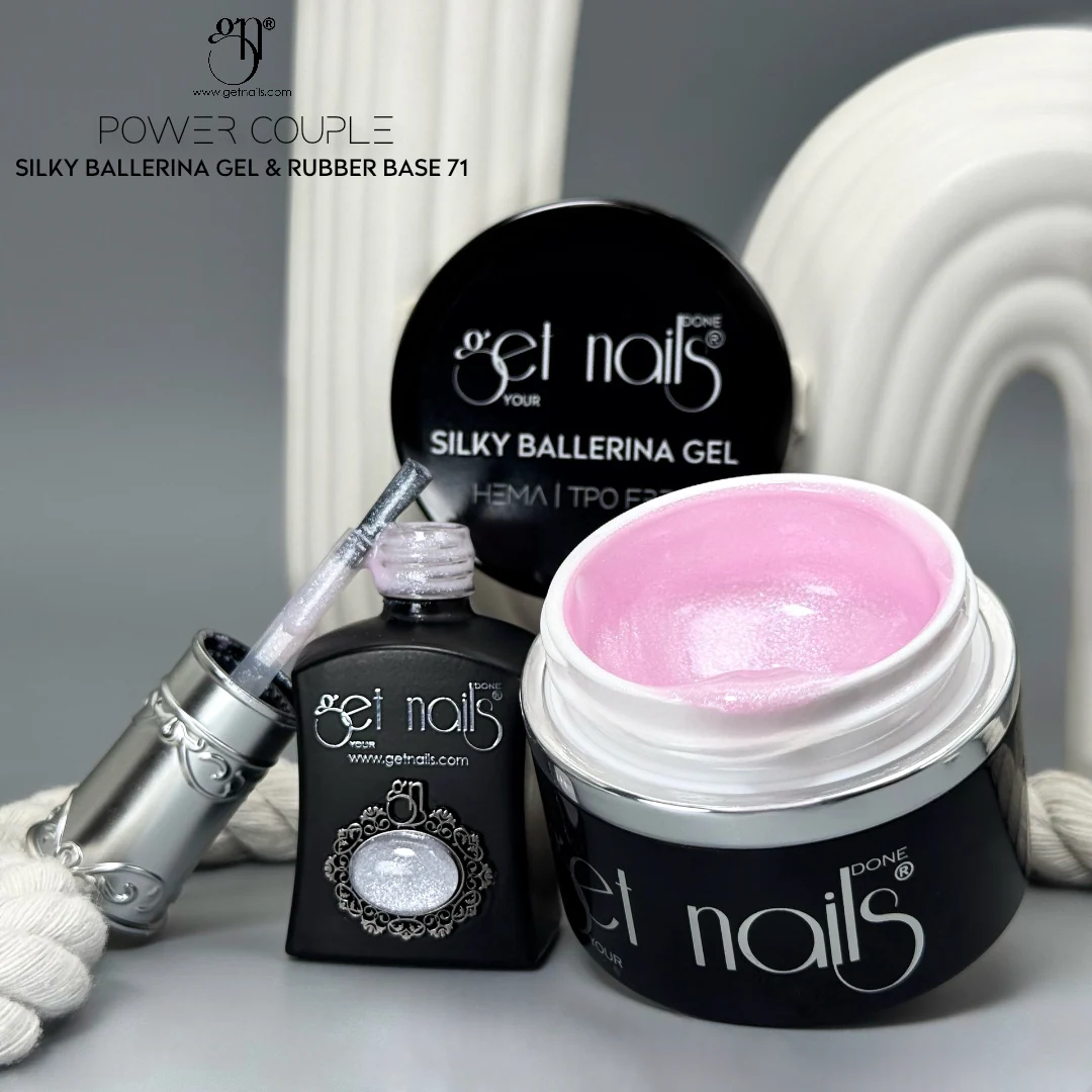 Get Nails Rubber Base 71 Silky Ballerina 15g GN - Image 2