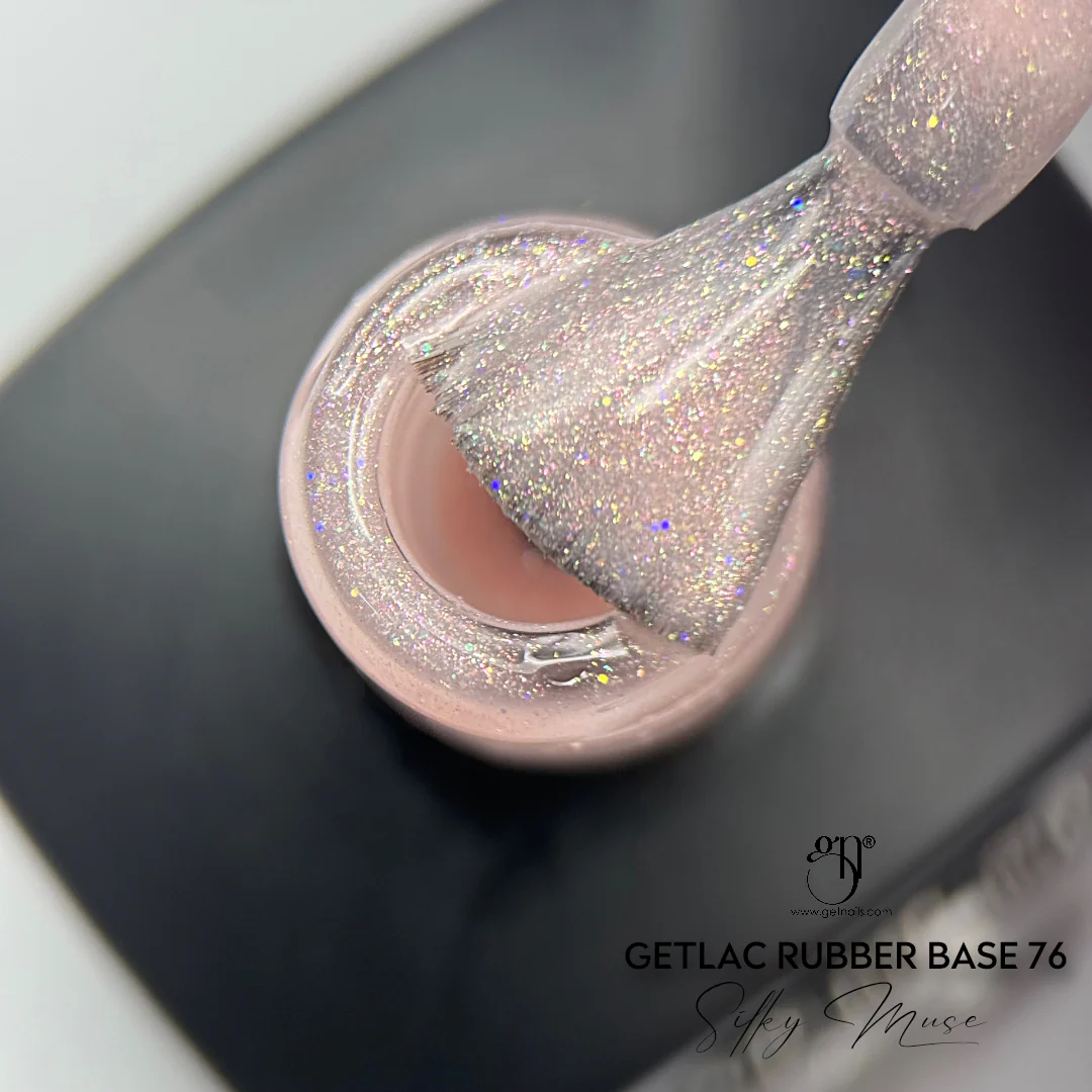 Get Nails Rubber base 76 Silky Muse, 15ml - Image 3