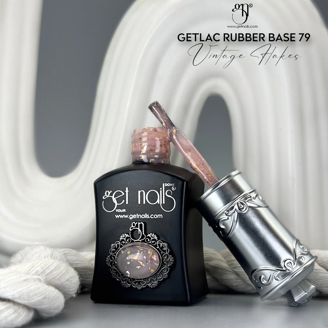 Get Nails Rubber Base 79 Vintage Flakes, 15ml