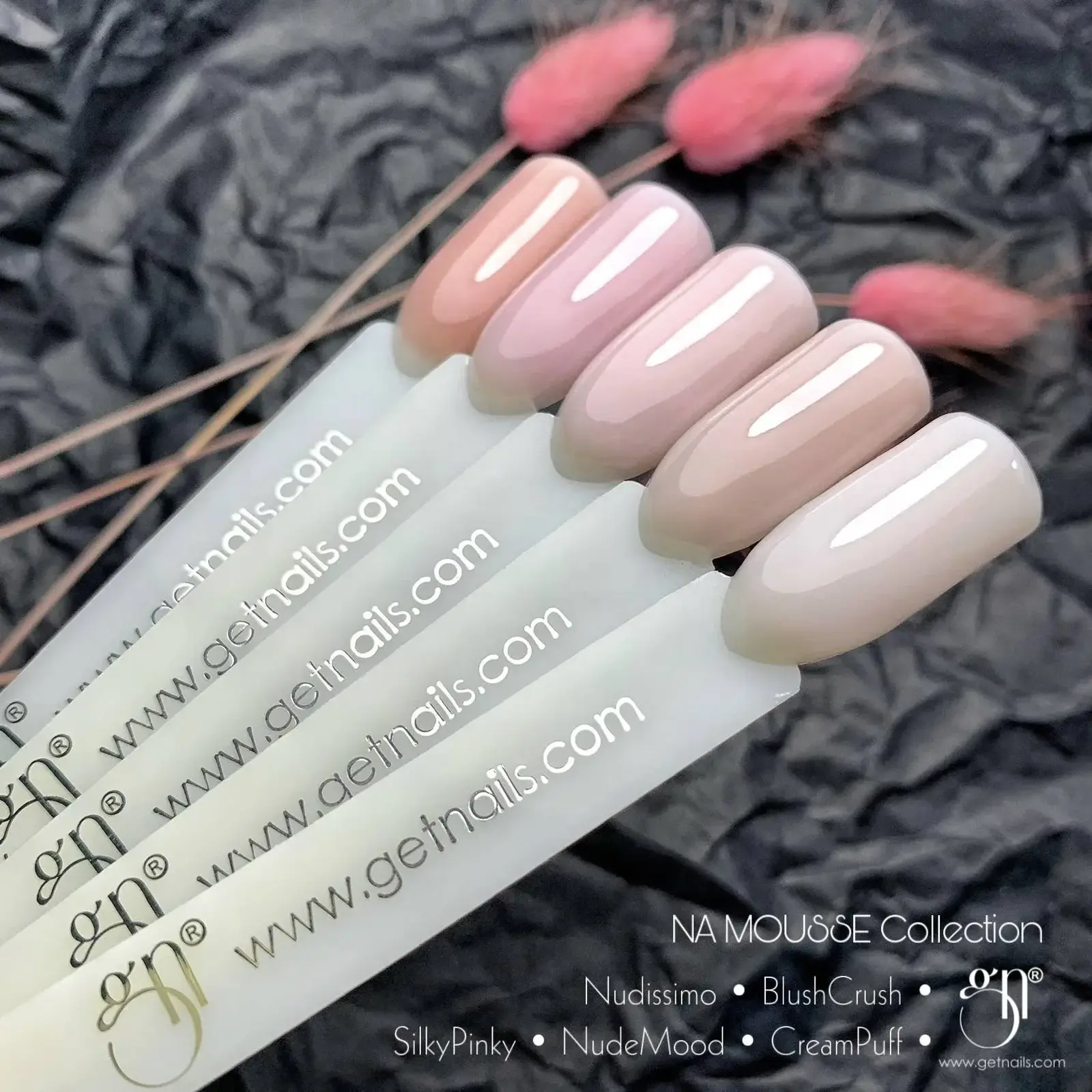 Get Nails, Sample NA Mousse Gel SilkyPinky GN Hema Free - Image 2
