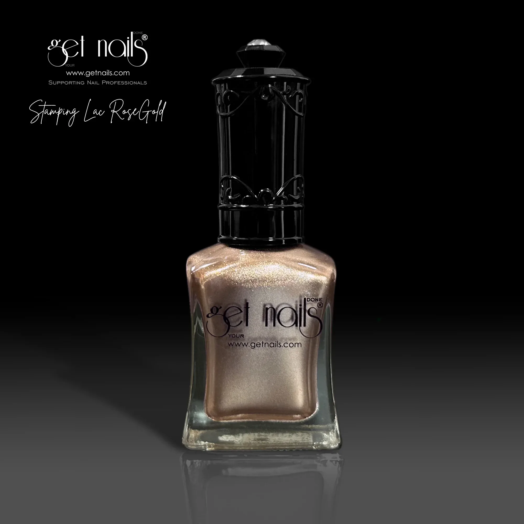 Get Nails Stamping Lac RoseGold, 15ml
