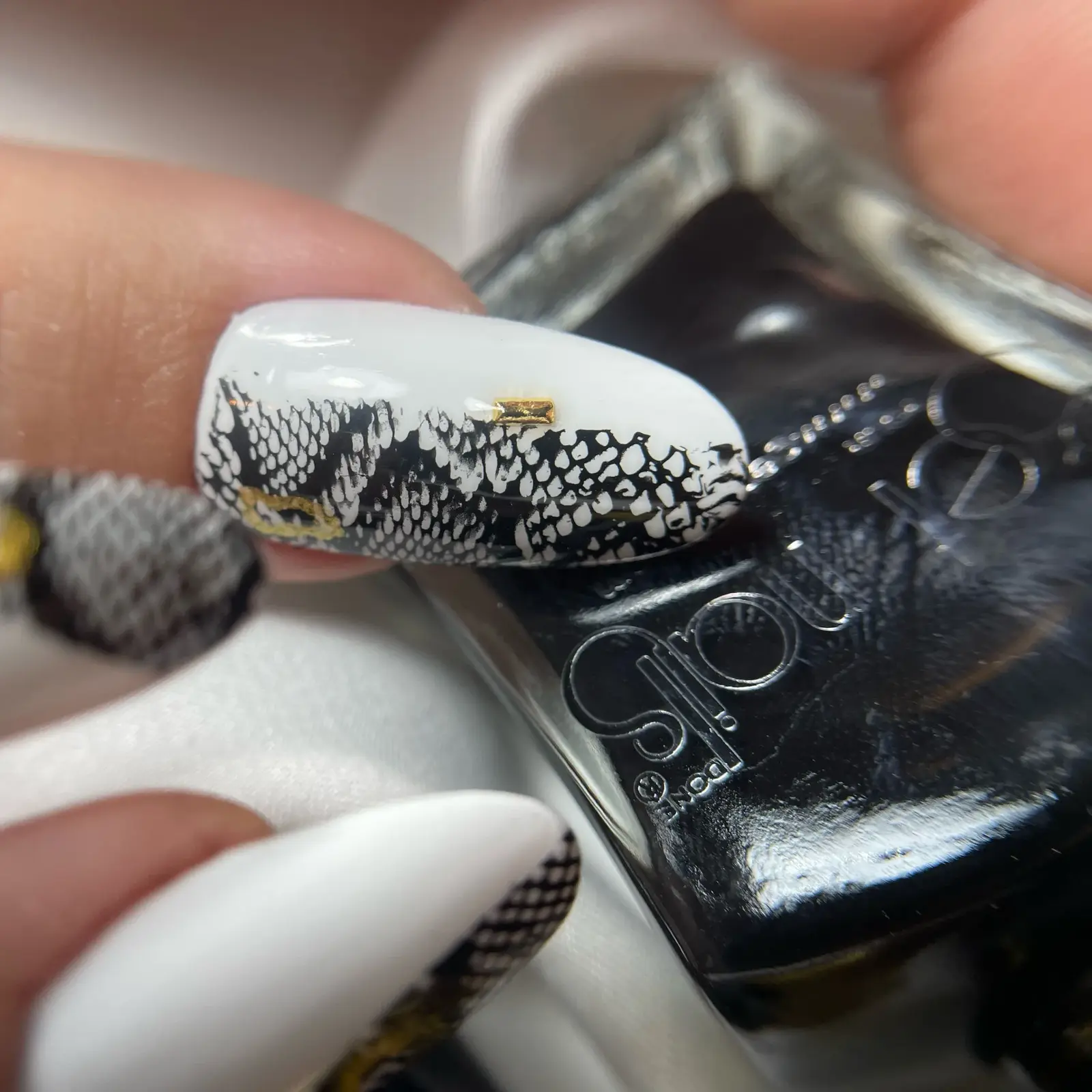 Get Nails, Stamping Lacquer Black 15ml GN - Image 6