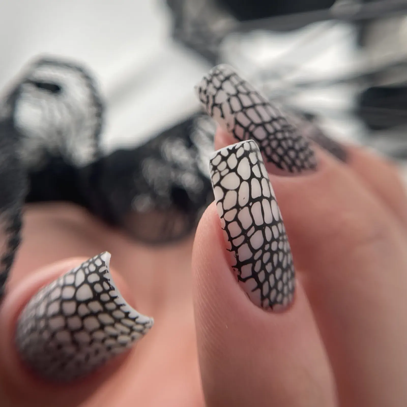 Get Nails, Stamping Lacquer Black 15ml GN - Image 8