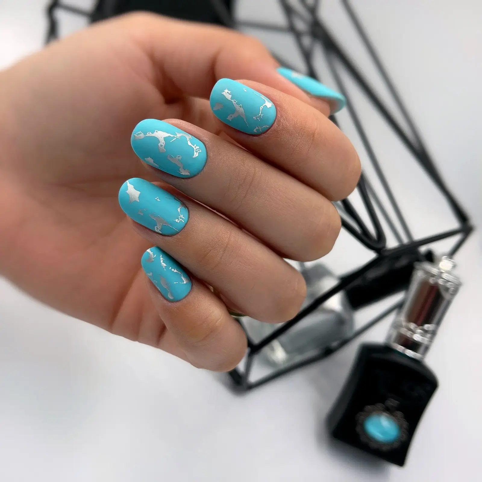 Get Nails, Stamping Lacquer Silver 15ml GN - Image 2