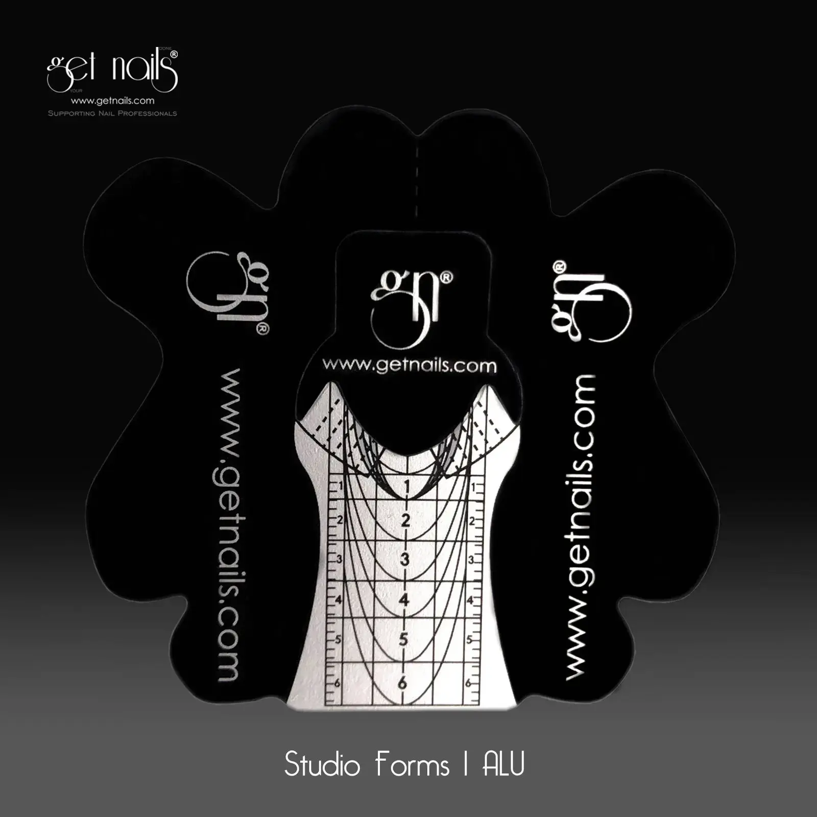 Get Nails, Studio Forms 1 ALU GN, 50 buc