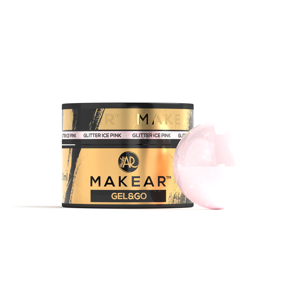 Makear Gel&Go - Glitter Ice Pink GG21, 50ml