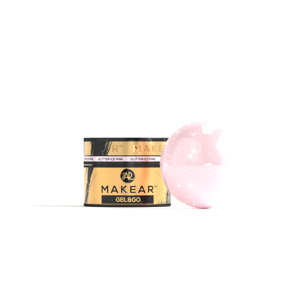 Makear Gel&Go - Glitter Ice Pink GG21, 15ml