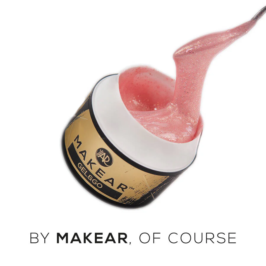 Makear Gel&Go Glitter Pink GG22, 50ml - Image 4