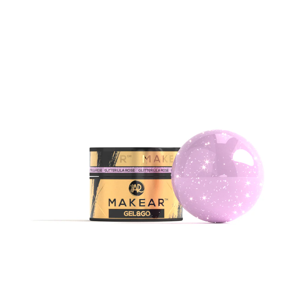 Makear Gel&Go - Glitter Lila Rose GG24, 15ml