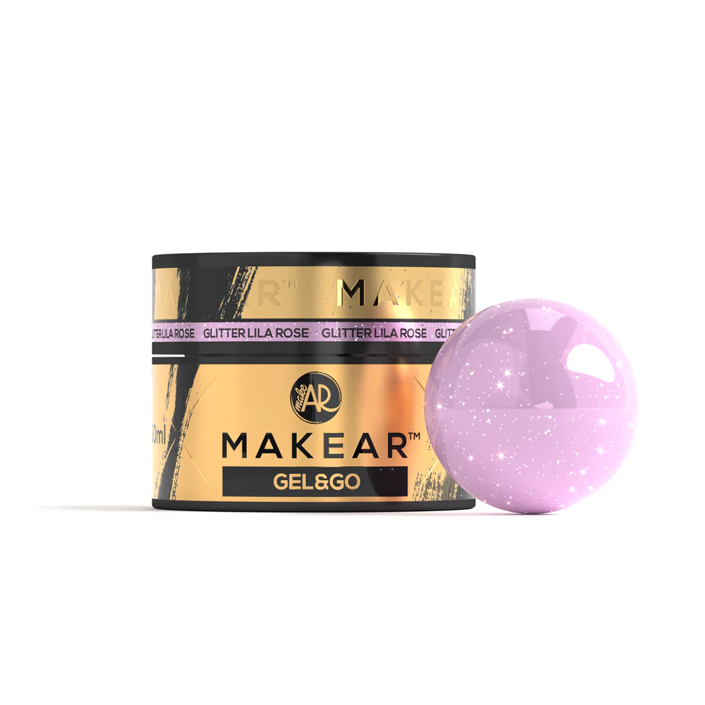 Makear Gel&Go - Glitter Lila Rose GG24, 50ml