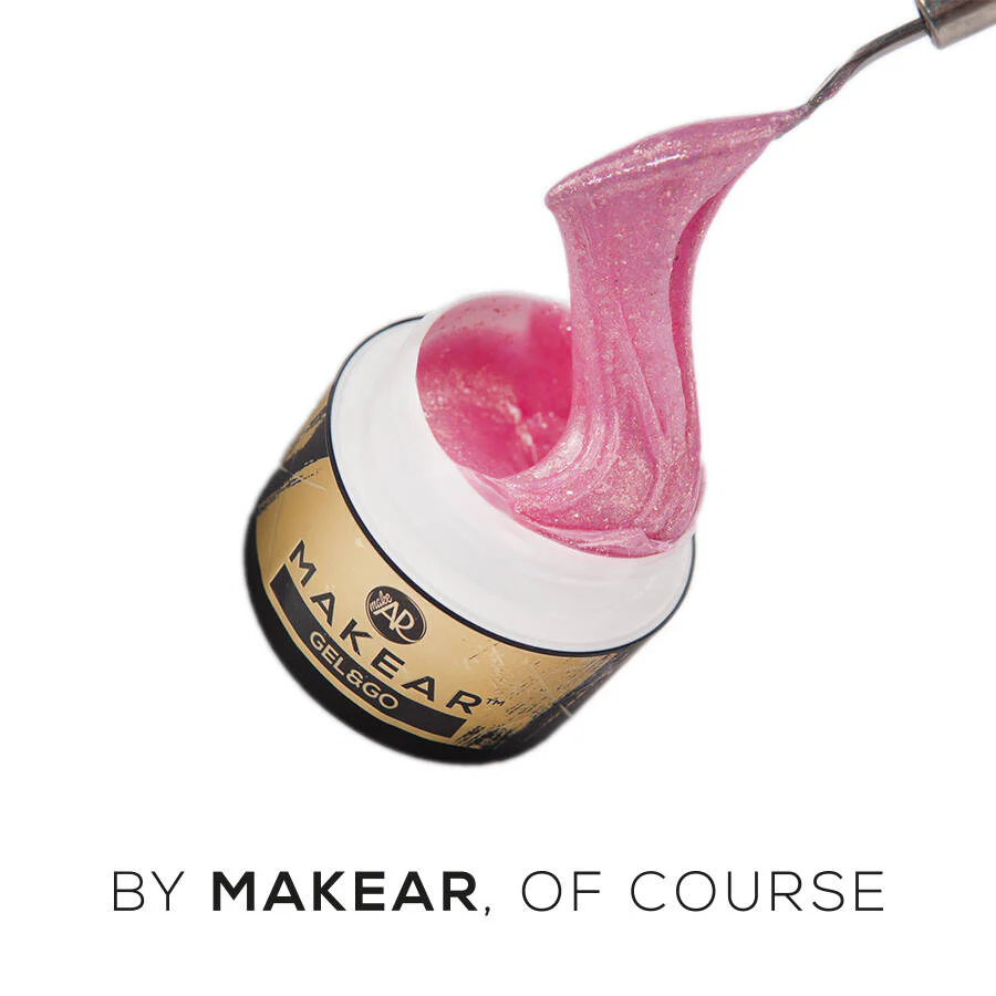 Makear Gel&Go - Glitter Lila Rose GG24, 50ml - Image 3