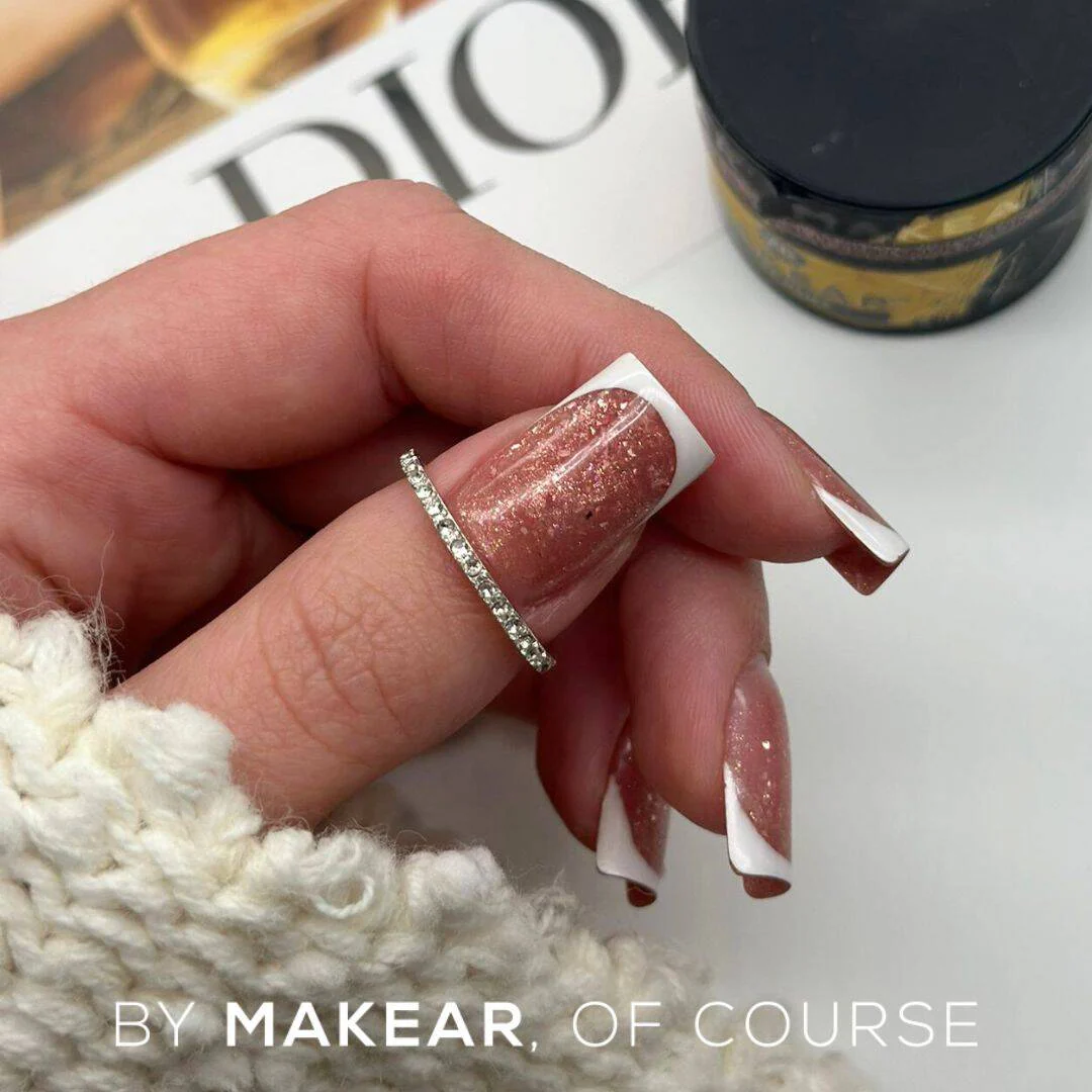 Makear Gel&Go - Glitter Dark Rose GG27, 50ml - Image 3