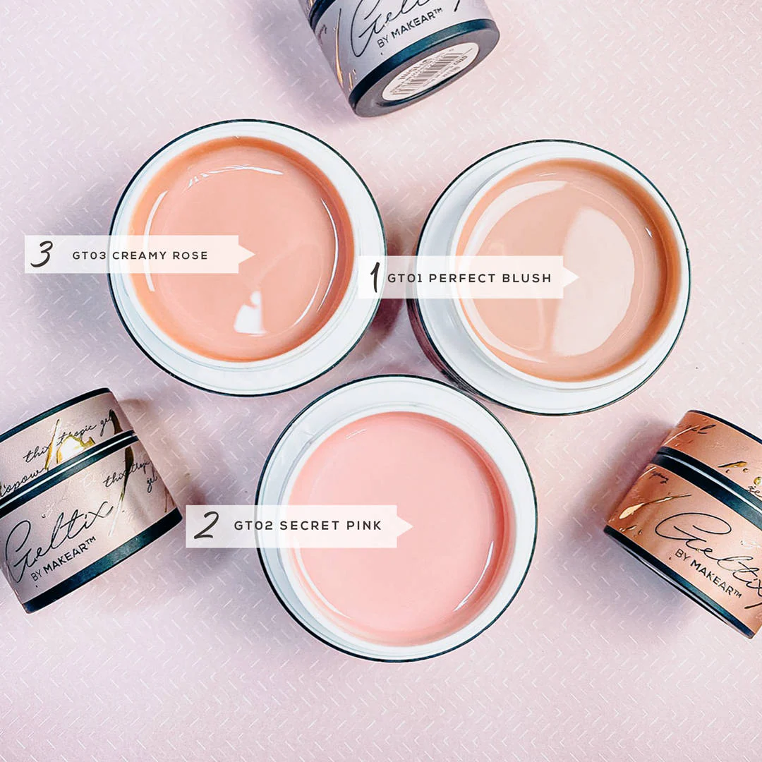 Makear Geltix - Perfect Blush GT01, 50ml - Image 4