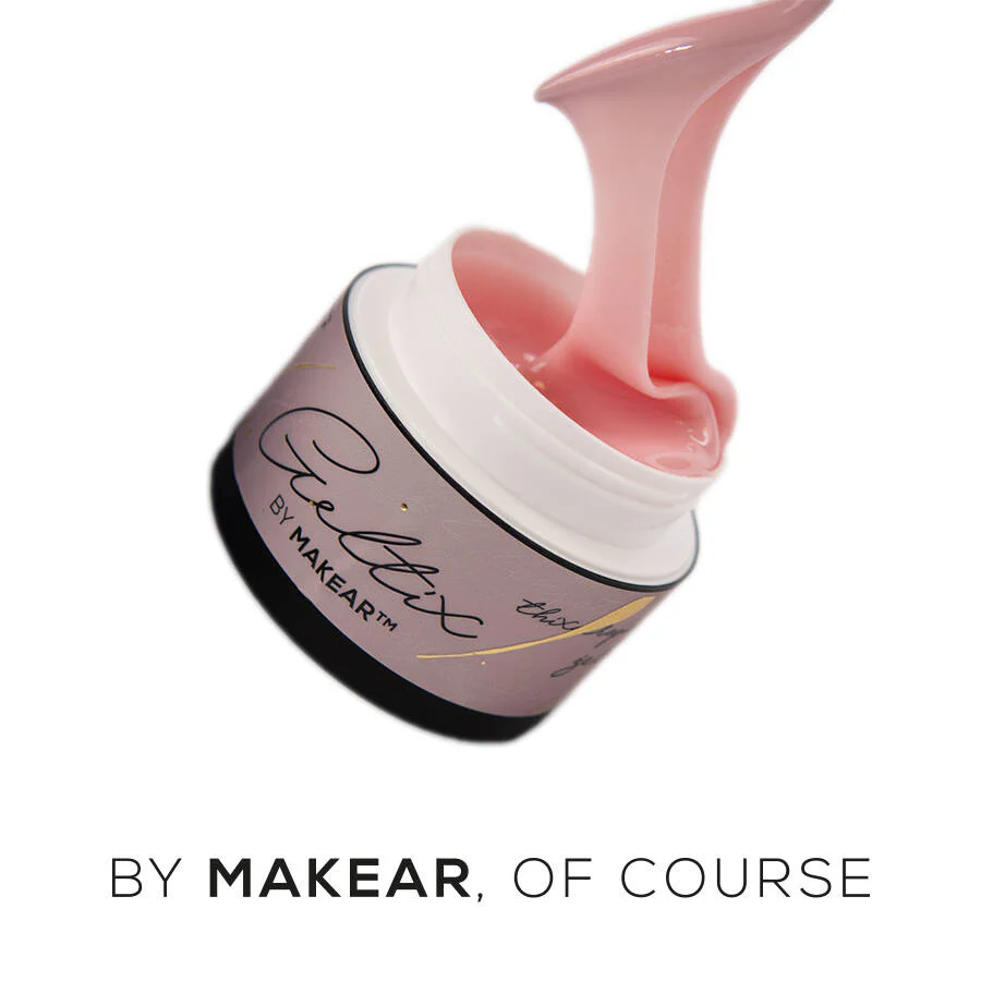 Makear Geltix - Secret Pink GT02, 15ml - Image 3