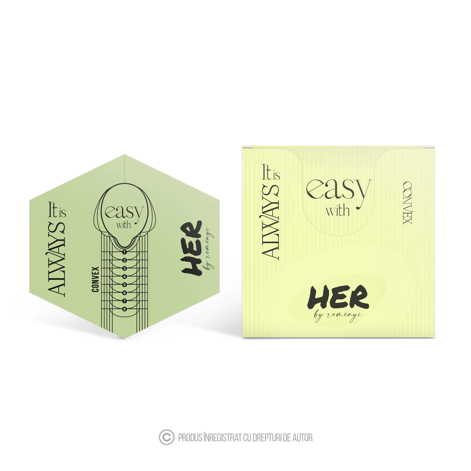 HER Convex Nail Templates (100 pcs.)
