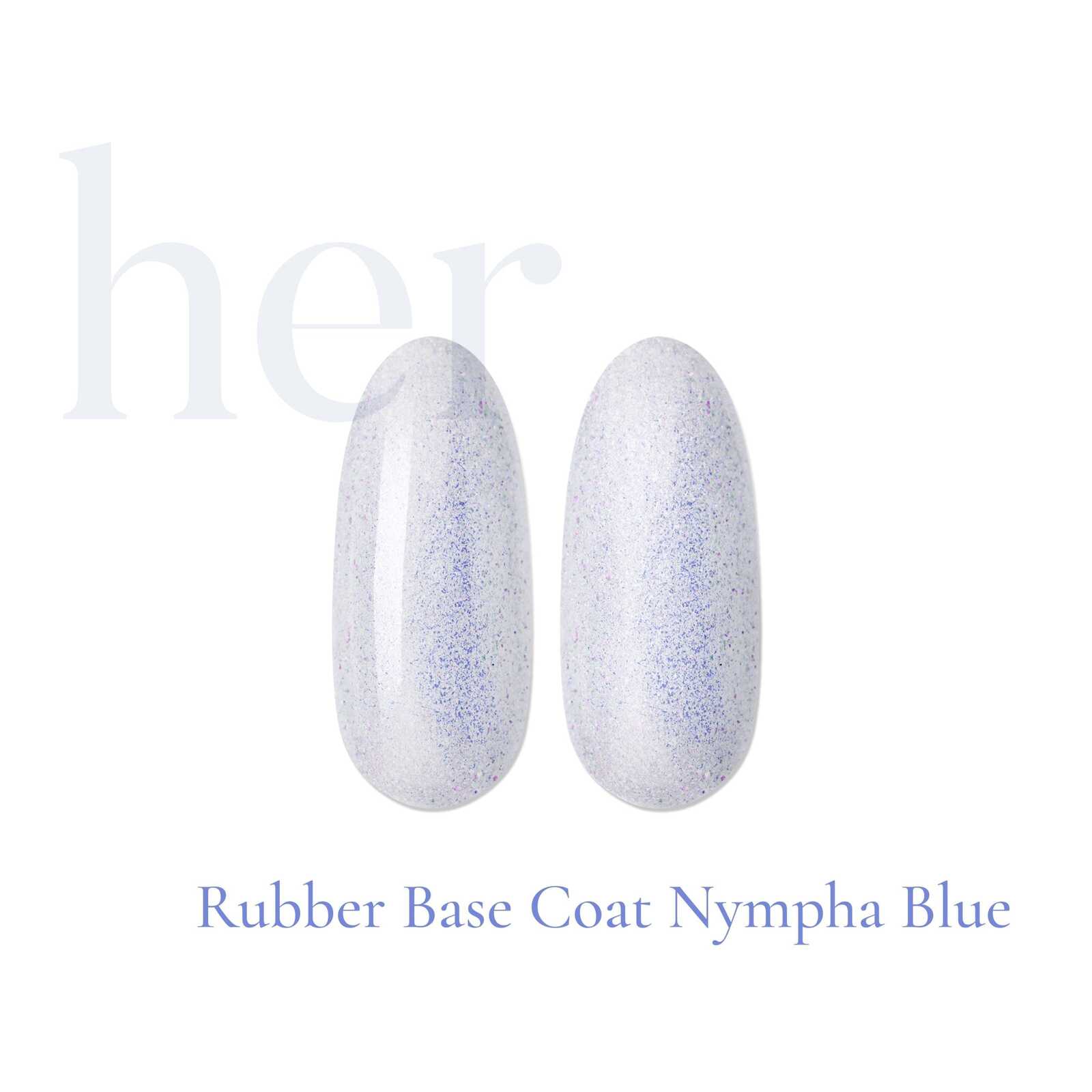 HER Rubber Base NYMPHA BLUE, 12ml