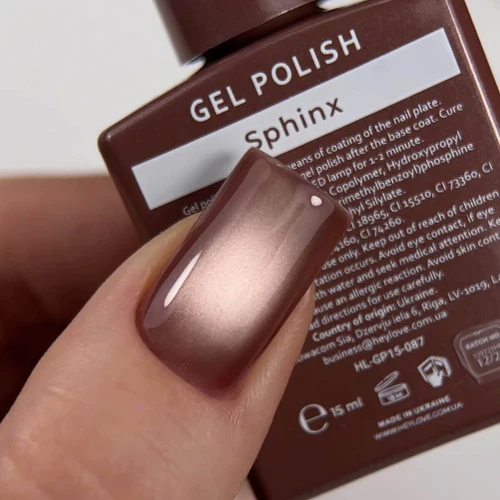 HEY LOVE Cat's Eye Gel Polish Sphinx, 15ml - Image 3