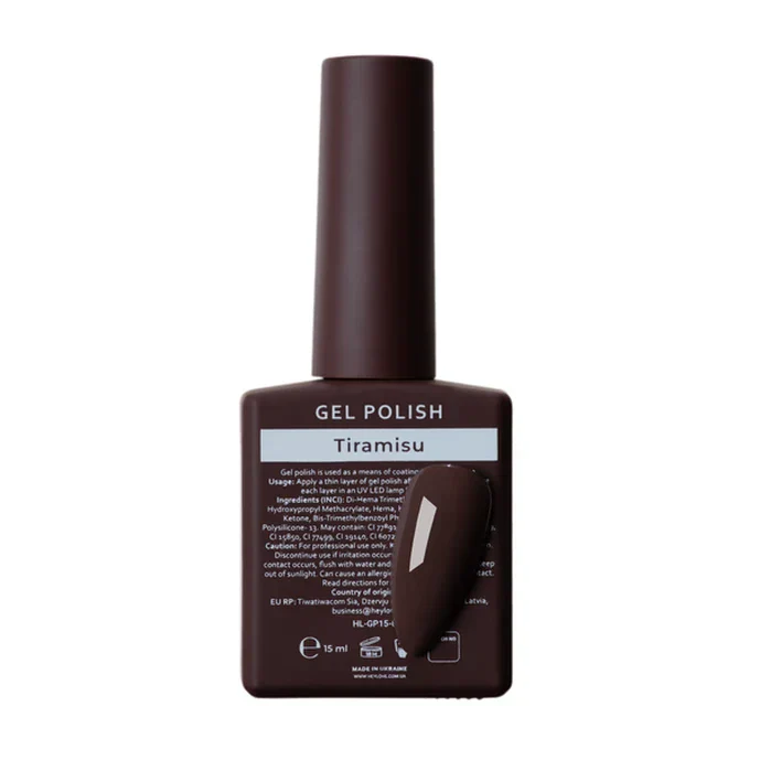 HEY LOVE Gel Polish Tiramisu, 15ml - Image 3
