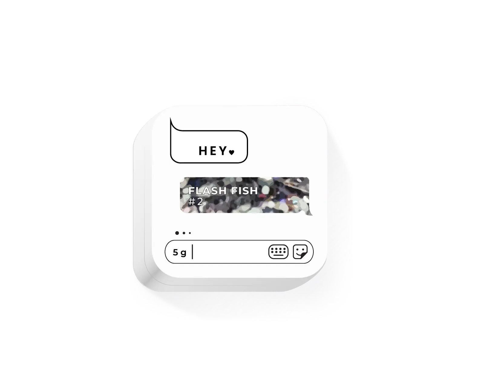HEY LOVE Flash Fish 2, 5g