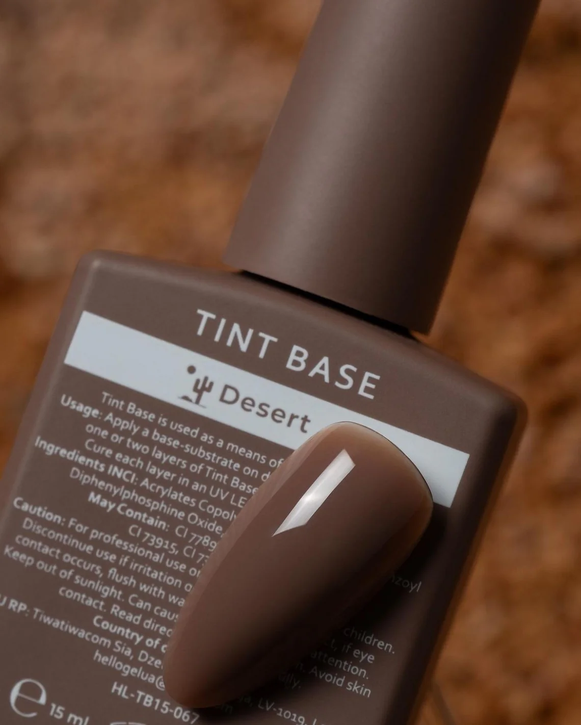 HEY LOVE Tint Base Desert, 15ml - Image 2