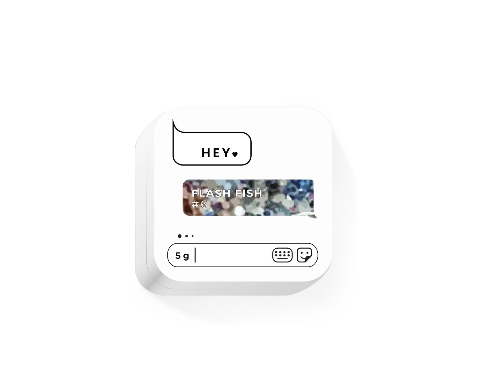 HEY LOVE Flash Fish 6, 5g